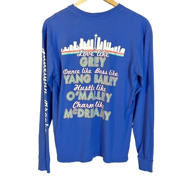 Jadelynn Brooke Grey's Anatomy Long Sleeve T-Shirt Top - Picture 1 of 4
